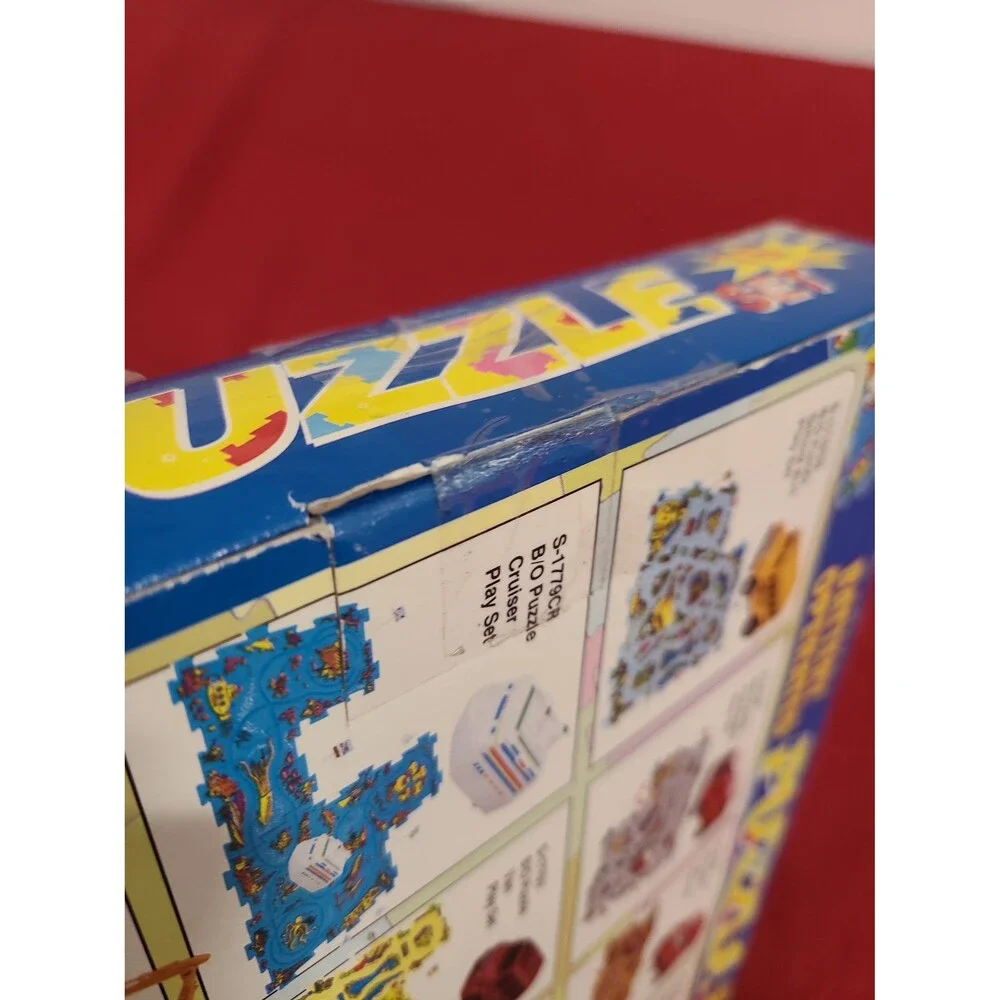NEW Vintage Battery Operated Airplane Puzzle Set Collector's Edition S-1779 NIB